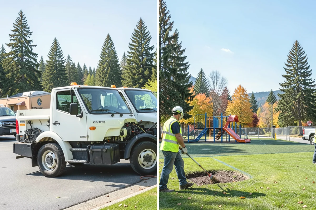 Ice Control in Mukilteo, Snohomish County, WA - Monitor pavement temperatures and forecasts for freeze events