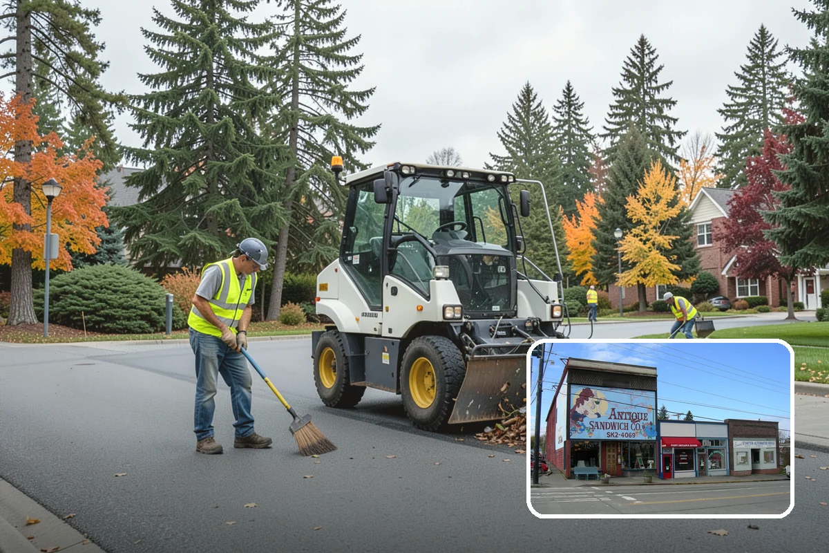 Ice Control in Ruston, Pierce County, WA - Anti-icing ahead of events prevents dangerous bonding