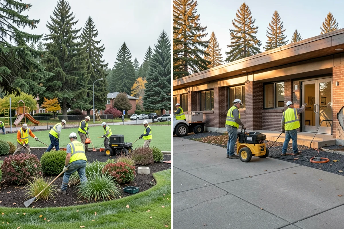 Ice Control in Shoreline, King County, WA - Monitor pavement temperatures and forecasts for freeze events