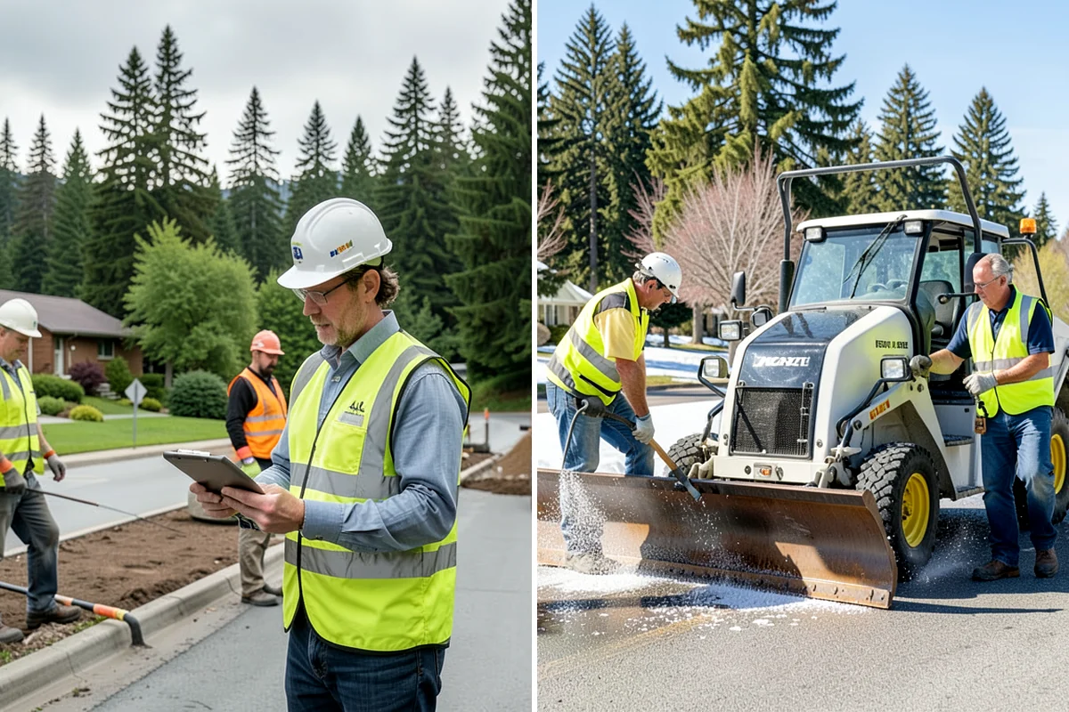 Illegal Dumping Cleanup in Arlington, Snohomish County, WA - Receive report and confirm the dumping location and access
