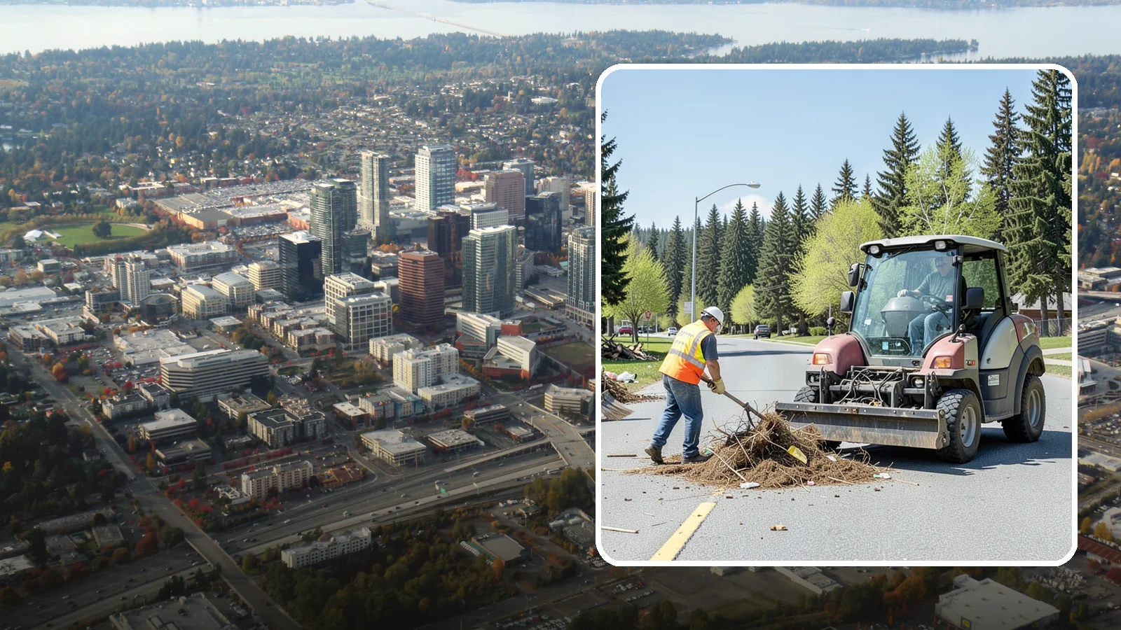 Illegal Dumping Cleanup in Bellevue, King County, WA - Prompt removal of illegally dumped materials from public property, rights-of-way, and vacant sites.