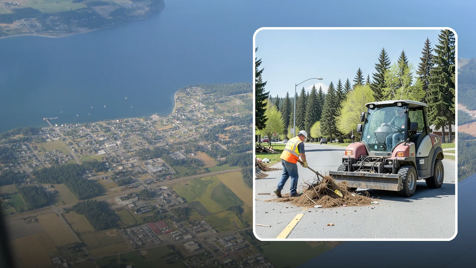 Illegal Dumping Cleanup in Coupeville, Island County, WA - Prompt removal of illegally dumped materials from public property, rights-of-way, and vacant sites.