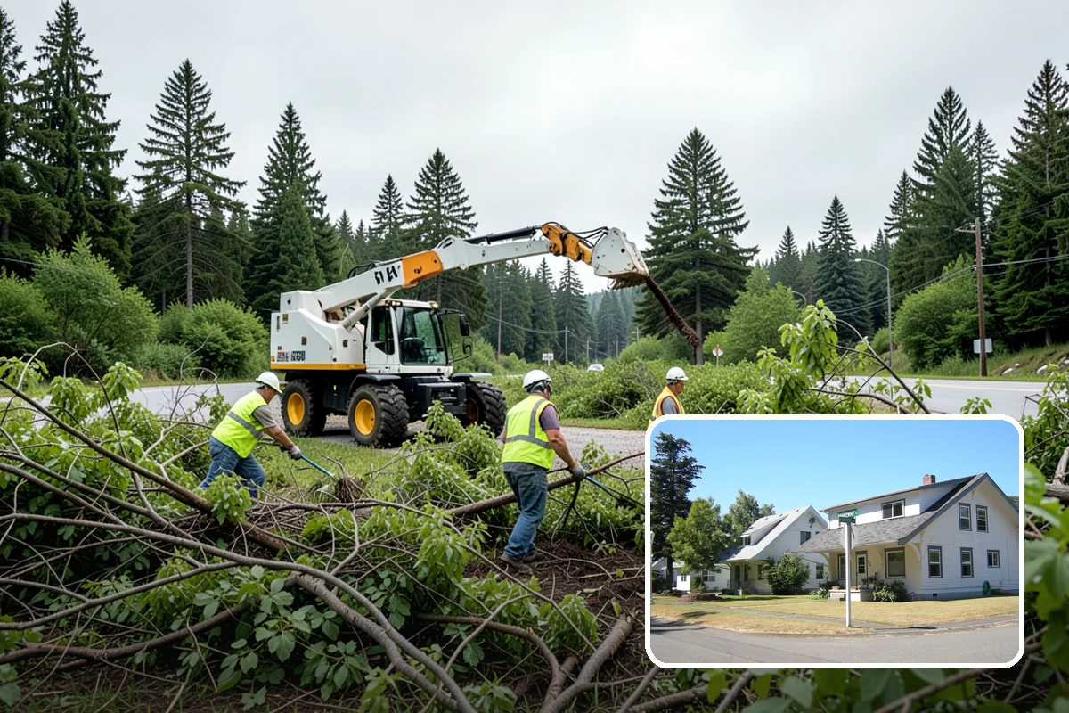 Illegal Dumping Cleanup in DuPont, Pierce County, WA - Removes dumped material quickly to restore public sites