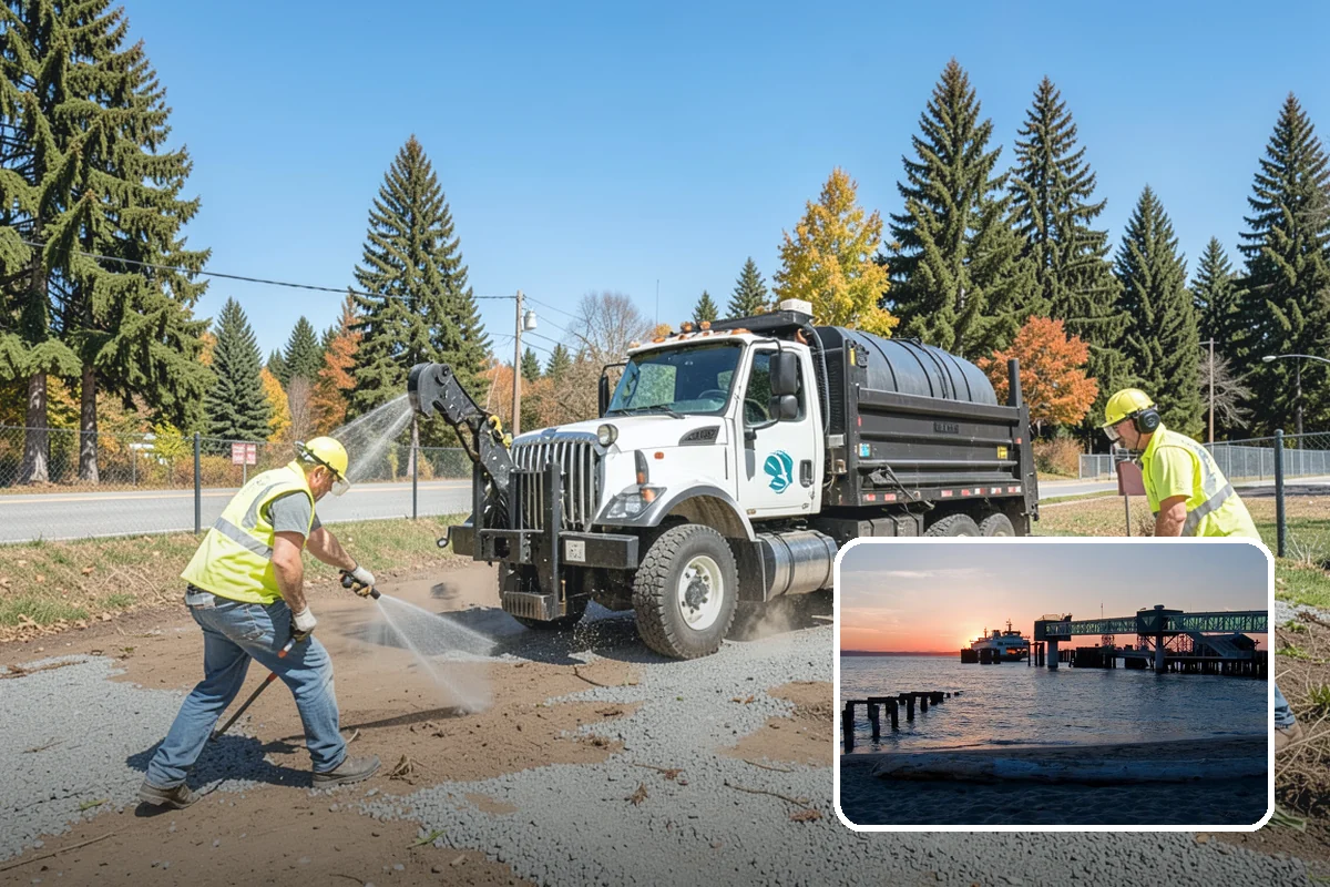 Illegal Dumping Cleanup in Edmonds, Snohomish County, WA - Removes dumped material quickly to restore public sites