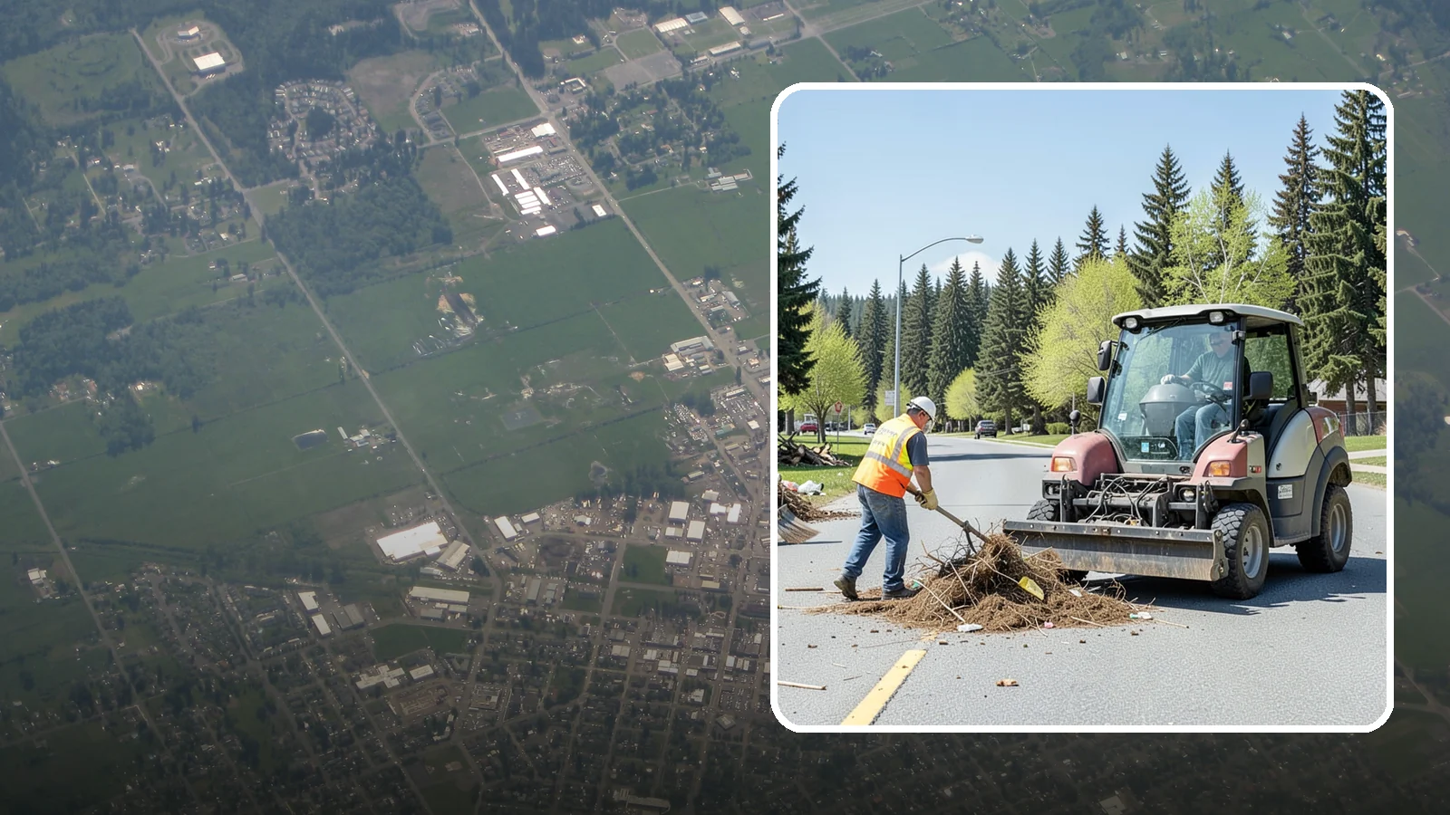 Illegal Dumping Cleanup in Enumclaw, King County, WA - Prompt removal of illegally dumped materials from public property, rights-of-way, and vacant sites.