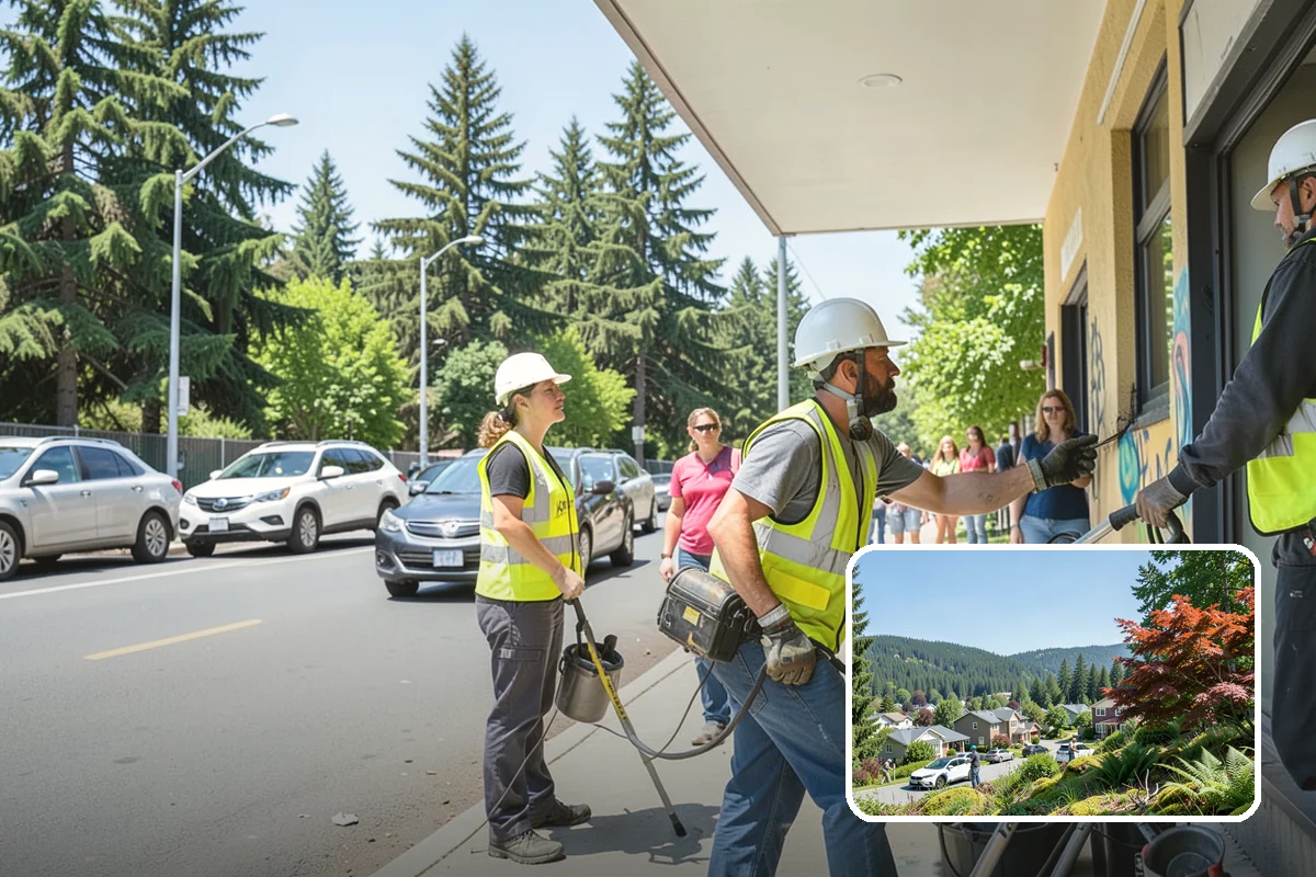 Illegal Dumping Cleanup in Index, Snohomish County, WA - Removes dumped material quickly to restore public sites