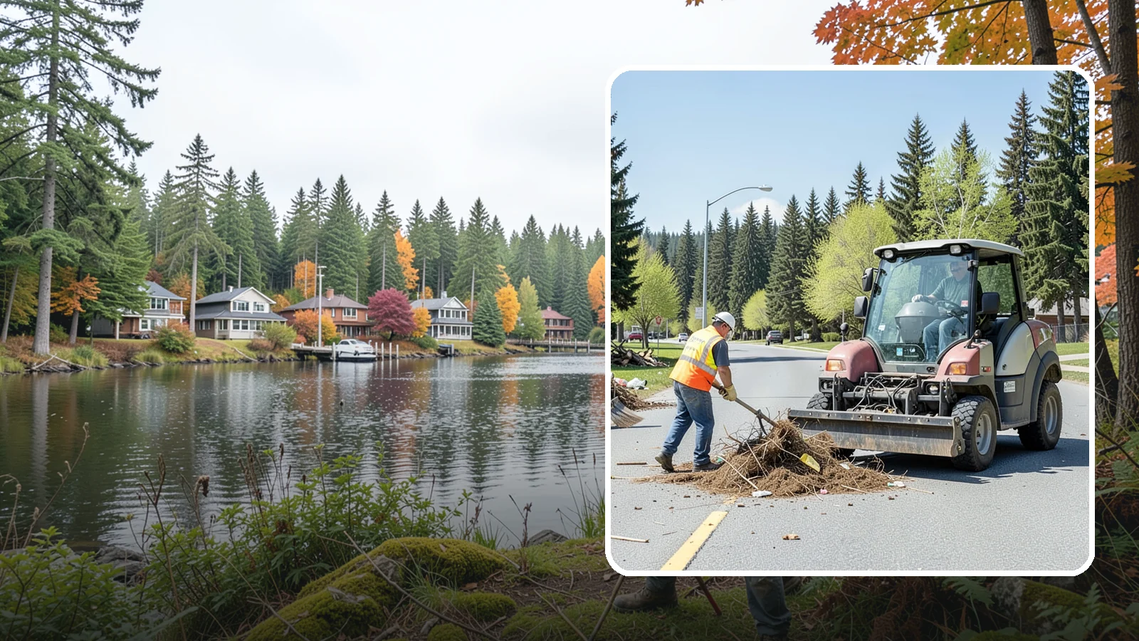 Illegal Dumping Cleanup in La Conner, Skagit County, WA - Prompt removal of illegally dumped materials from public property, rights-of-way, and vacant sites.