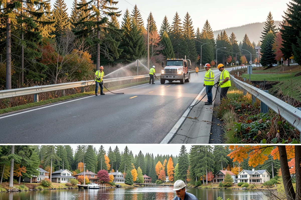 Illegal Dumping Cleanup in La Conner, Skagit County, WA - Illegal dumping cleanup runs year-round, with elevated volumes in spring and summer when hauling and disposal activity increases.