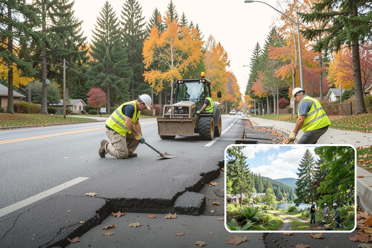 Illegal Dumping Cleanup in Lake Forest Park, King County, WA - Removes dumped material quickly to restore public sites