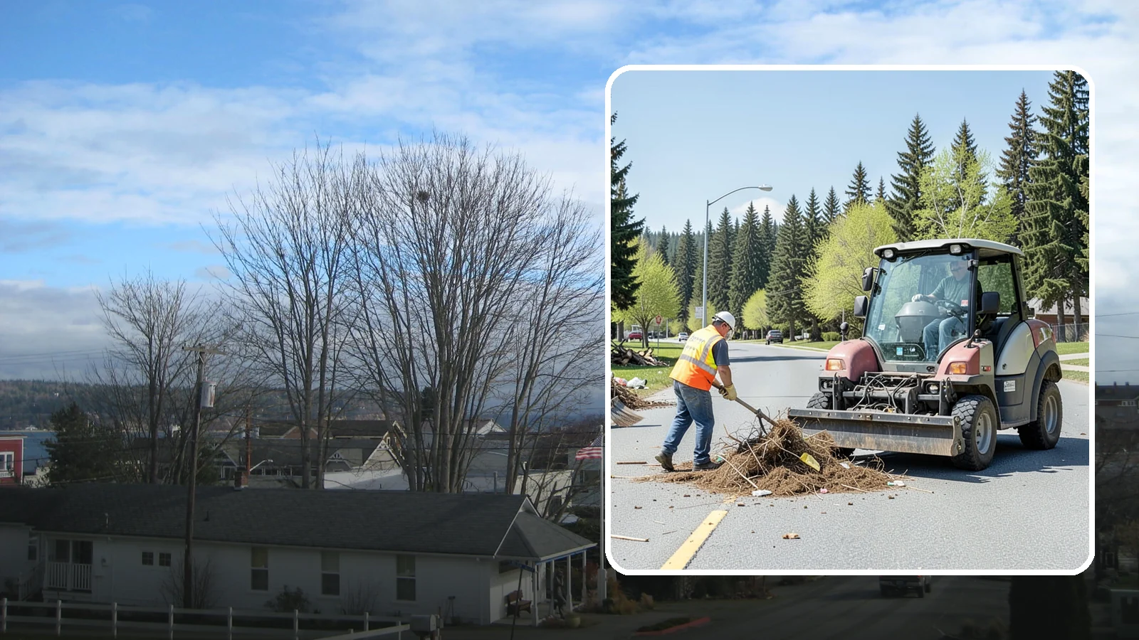 Illegal Dumping Cleanup in Langley, Island County, WA - Prompt removal of illegally dumped materials from public property, rights-of-way, and vacant sites.