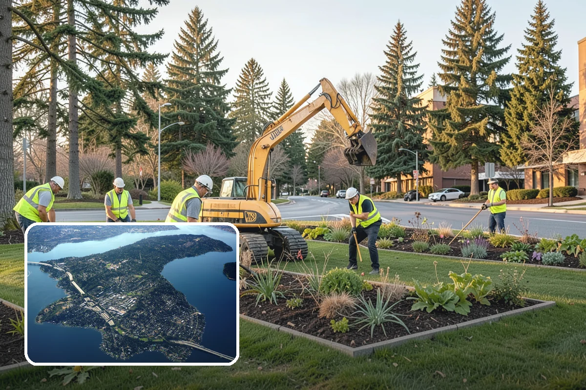 Illegal Dumping Cleanup in Mercer Island, King County, WA - Removes dumped material quickly to restore public sites