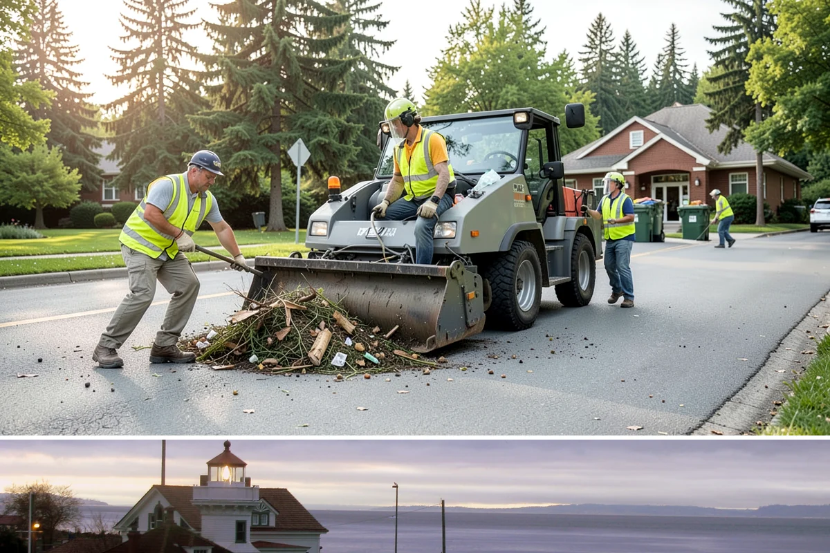 Illegal Dumping Cleanup in Mukilteo, Snohomish County, WA - Illegal dumping cleanup runs year-round, with elevated volumes in spring and summer when hauling and disposal activity increases.