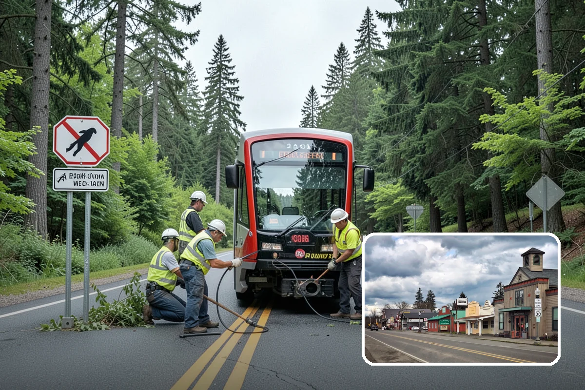 Illegal Dumping Cleanup in Roy, Pierce County, WA - Removes dumped material quickly to restore public sites