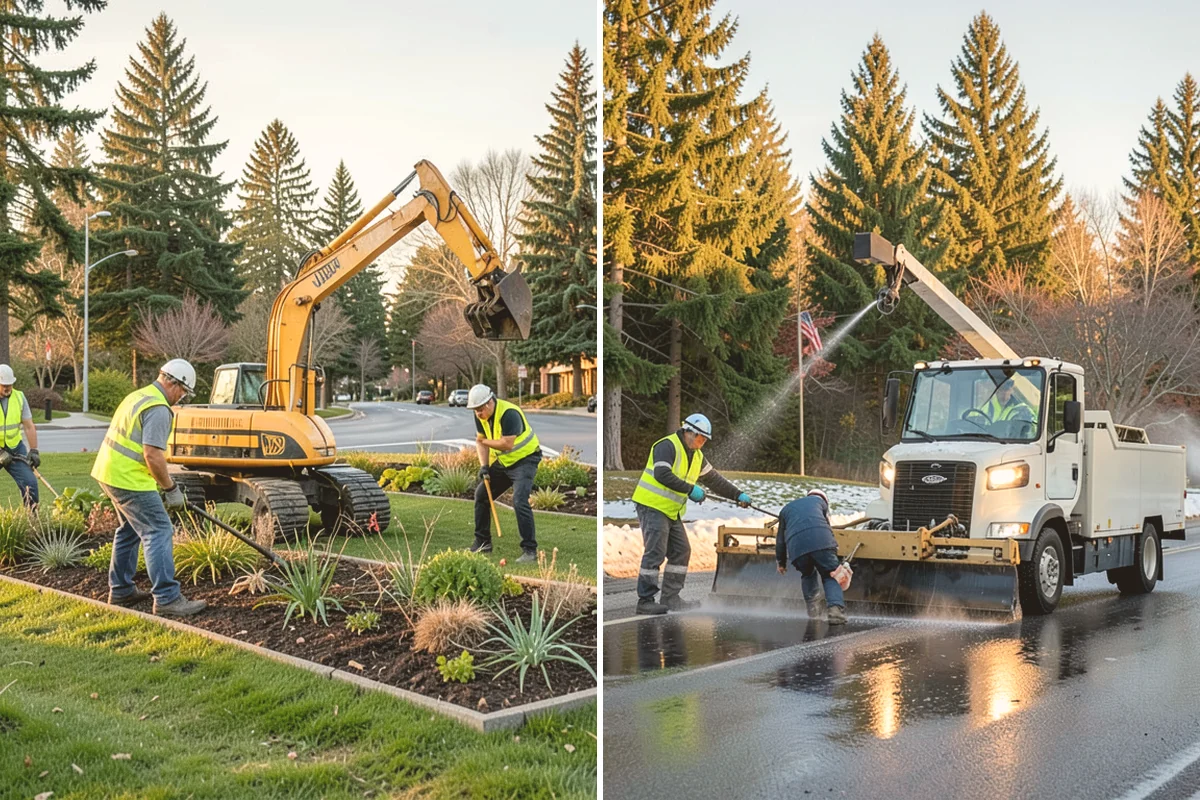 Illegal Dumping Cleanup in Sammamish, King County, WA - Receive report and confirm the dumping location and access