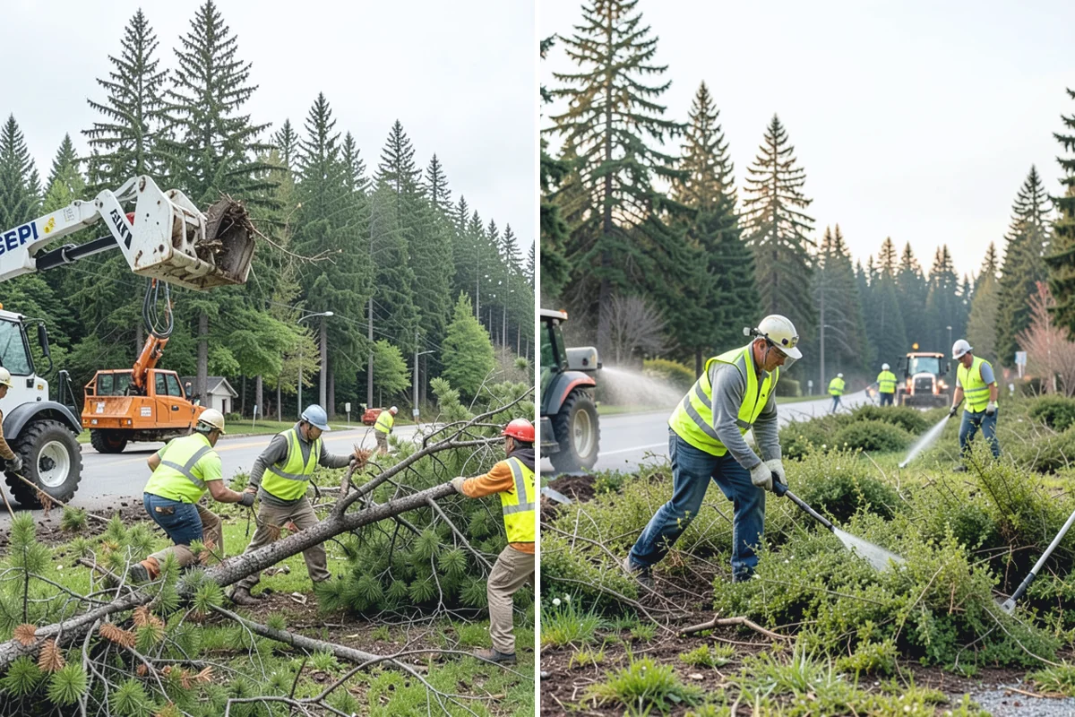 Illegal Dumping Cleanup in South Prairie, Pierce County, WA - Receive report and confirm the dumping location and access