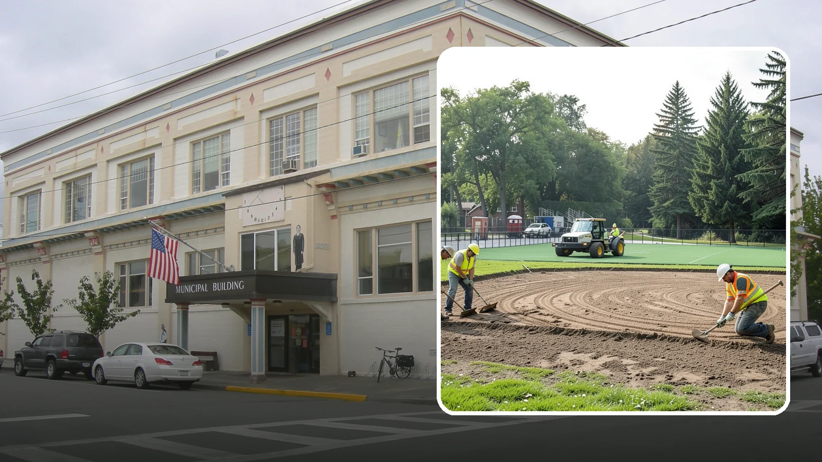 Infield Mix Renovation in Anacortes, Skagit County, WA - Reconditioning of skinned infield surfaces to correct grade, restore drainage, and improve ball response.