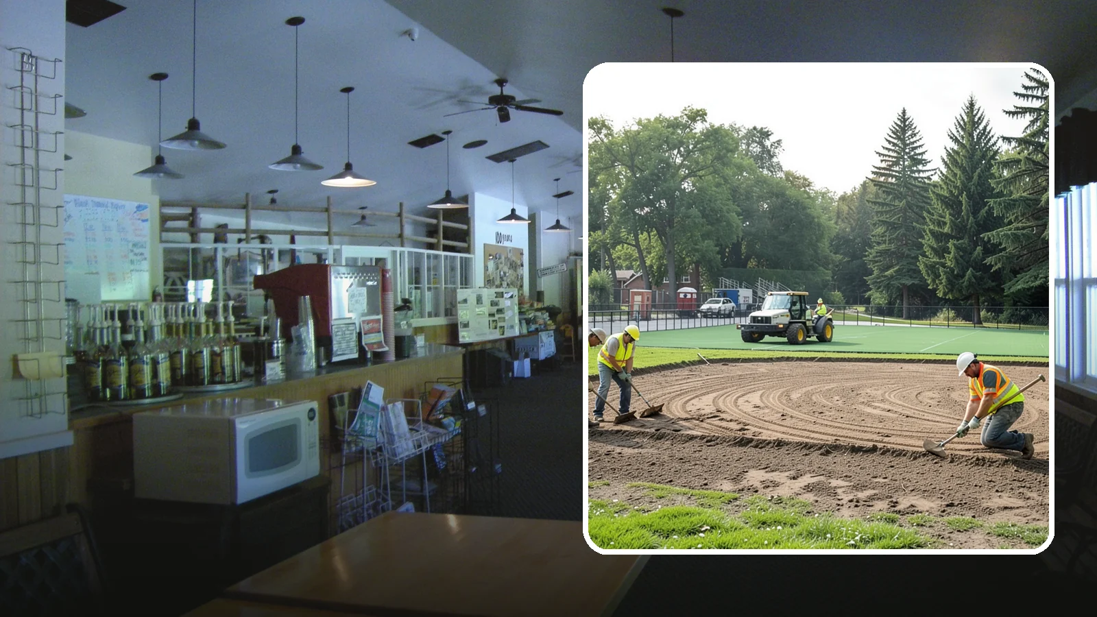 Infield Mix Renovation in Black Diamond, King County, WA - Reconditioning of skinned infield surfaces to correct grade, restore drainage, and improve ball response.