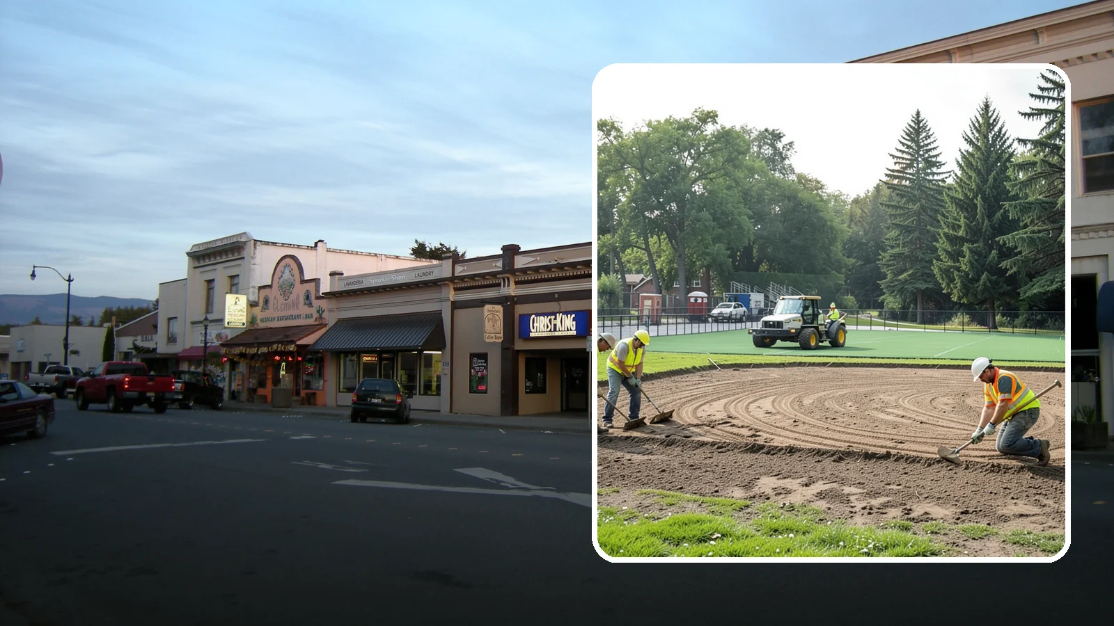 Infield Mix Renovation in Burlington, Skagit County, WA - Reconditioning of skinned infield surfaces to correct grade, restore drainage, and improve ball response.