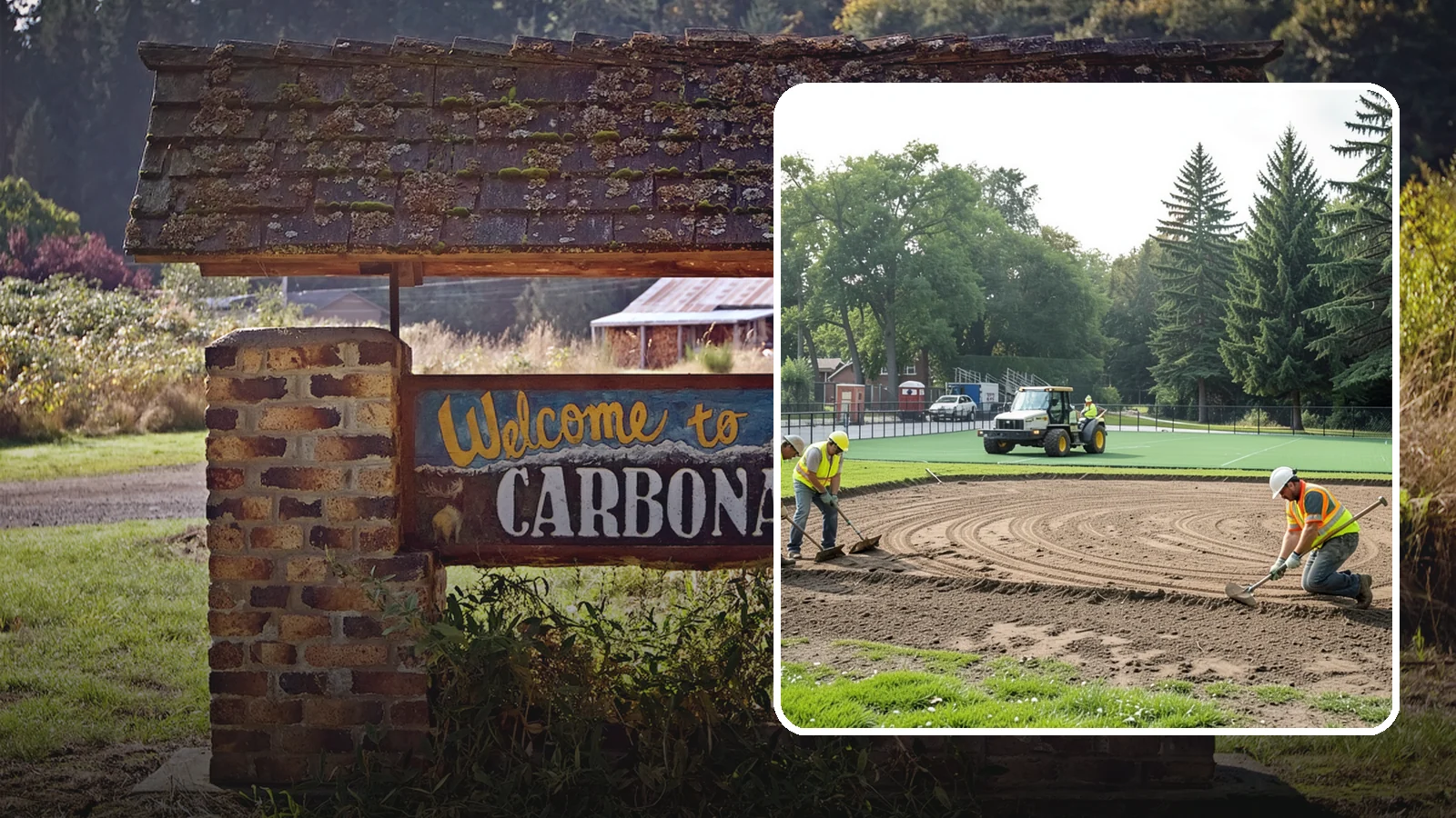 Infield Mix Renovation in Carbonado, Pierce County, WA - Reconditioning of skinned infield surfaces to correct grade, restore drainage, and improve ball response.