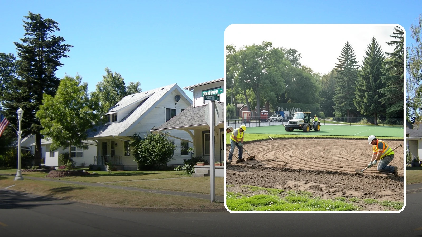 Infield Mix Renovation in DuPont, Pierce County, WA - Reconditioning of skinned infield surfaces to correct grade, restore drainage, and improve ball response.