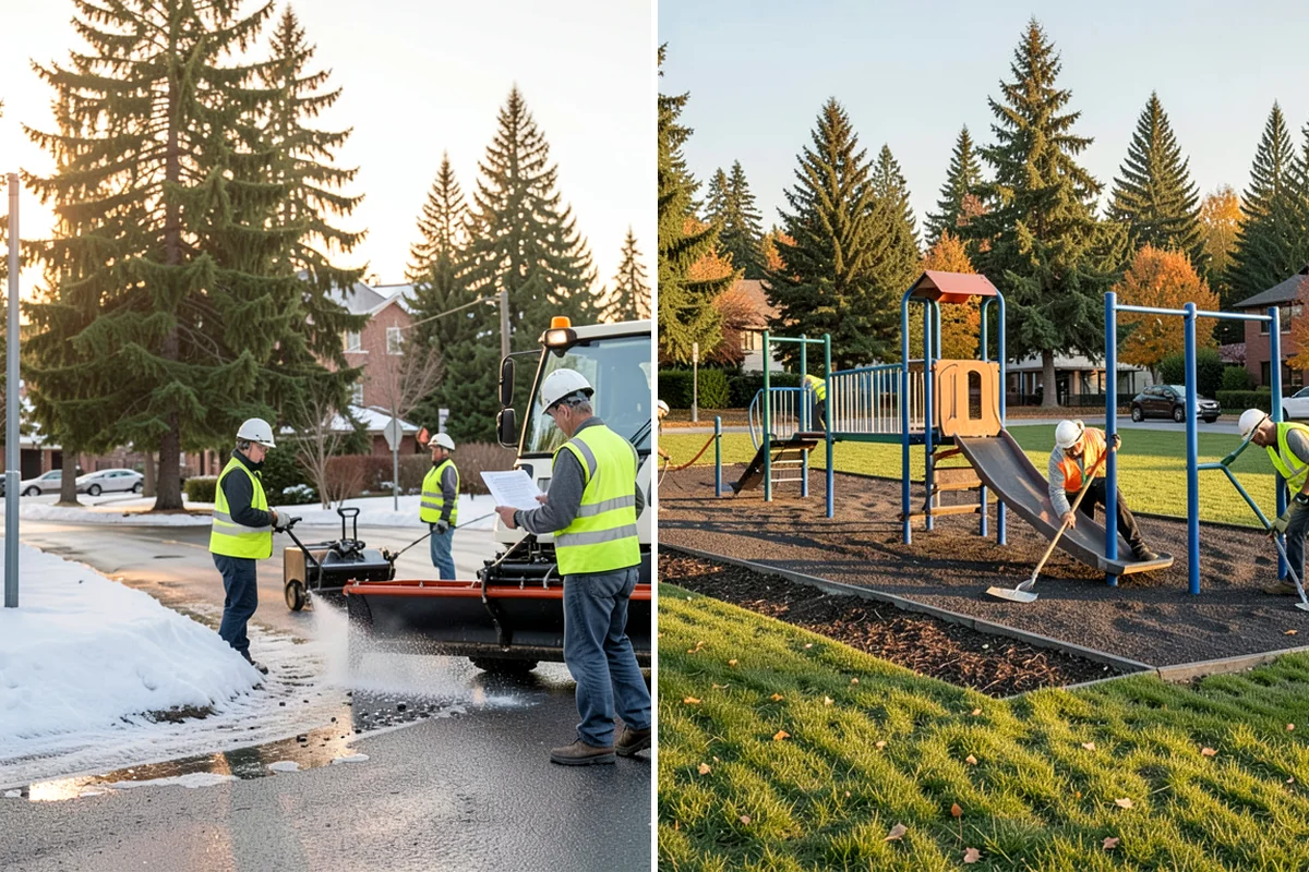 Infield Mix Renovation in Enumclaw, King County, WA - Evaluate existing mix depth, grade, and lip buildup with field staff