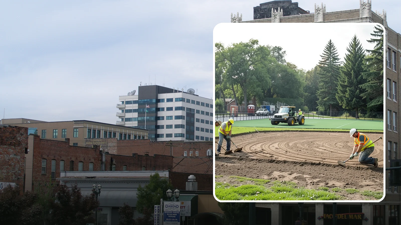 Infield Mix Renovation in Everett, Snohomish County, WA - Reconditioning of skinned infield surfaces to correct grade, restore drainage, and improve ball response.
