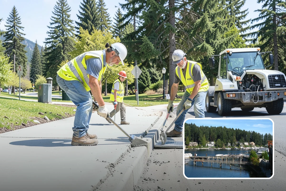 Infield Mix Renovation in Gig Harbor, Pierce County, WA - Eliminates lips and low spots that cause bad hops and standing water