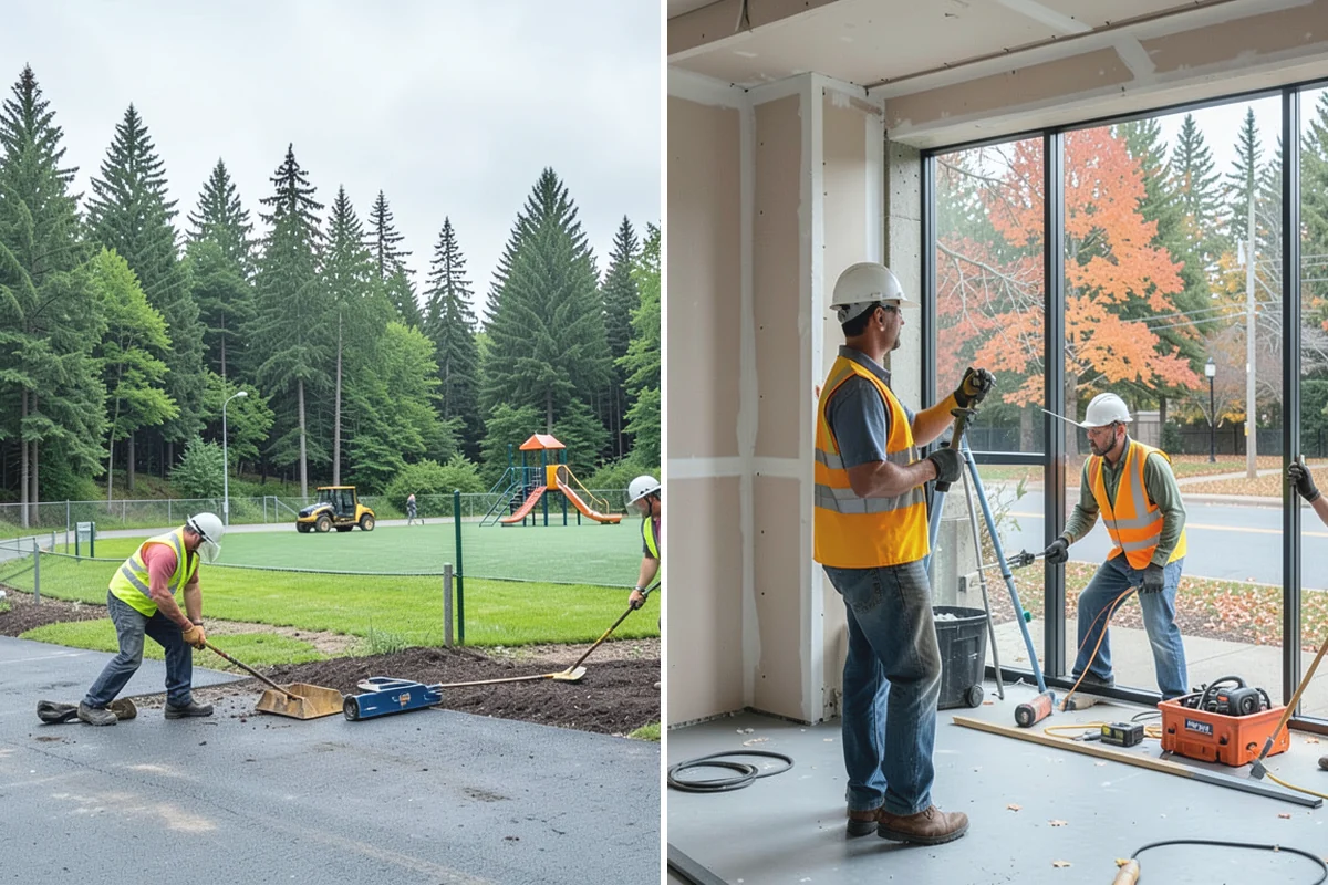 Infield Mix Renovation in Granite Falls, Snohomish County, WA - Evaluate existing mix depth, grade, and lip buildup with field staff