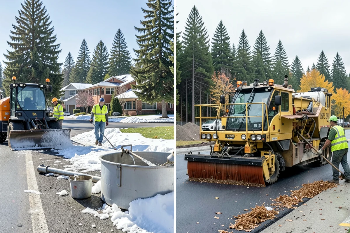 Infield Mix Renovation in Hunts Point, King County, WA - Evaluate existing mix depth, grade, and lip buildup with field staff