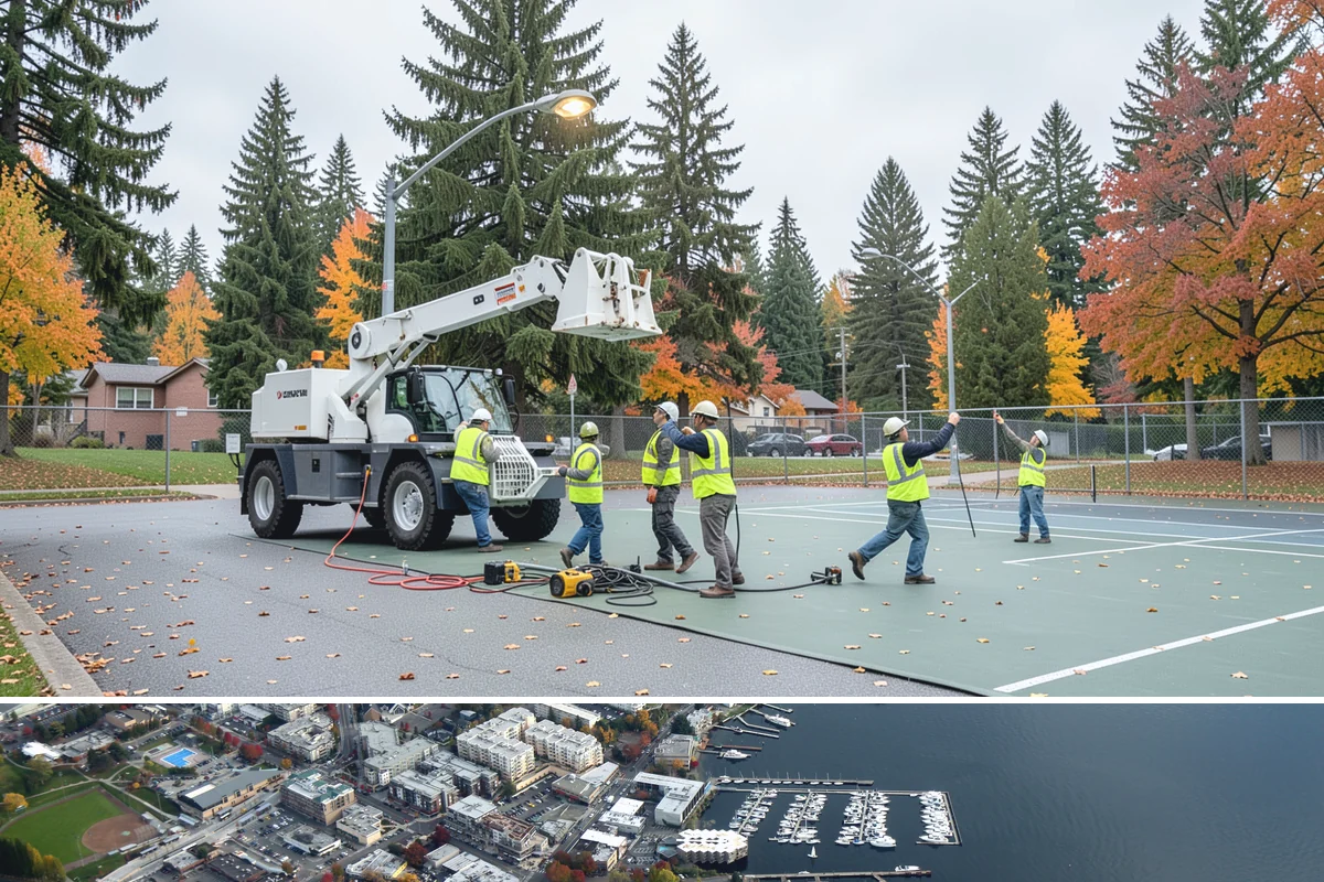 Infield Mix Renovation in Kirkland, King County, WA - Plan infield renovation for spring before the season opens or immediately after fall league wraps, avoiding the wettest winter...