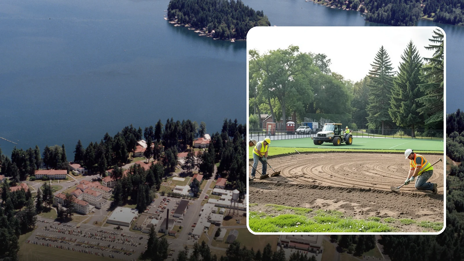 Infield Mix Renovation in Lakewood, Pierce County, WA - Reconditioning of skinned infield surfaces to correct grade, restore drainage, and improve ball response.
