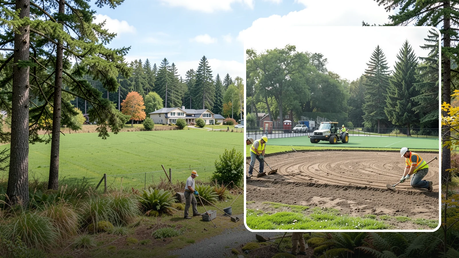 Infield Mix Renovation in Lyman, Skagit County, WA - Reconditioning of skinned infield surfaces to correct grade, restore drainage, and improve ball response.
