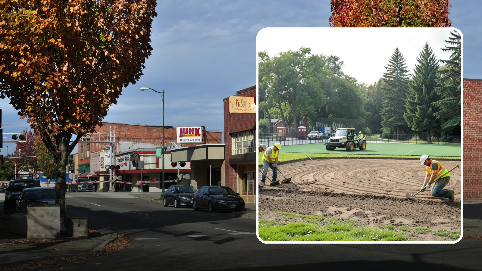 Infield Mix Renovation in Puyallup, Pierce County, WA - Reconditioning of skinned infield surfaces to correct grade, restore drainage, and improve ball response.