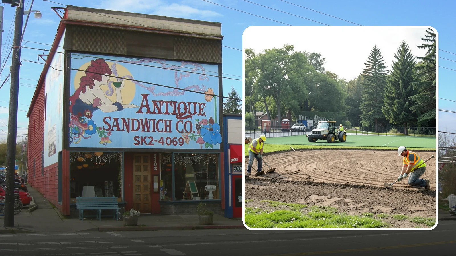 Infield Mix Renovation in Ruston, Pierce County, WA - Reconditioning of skinned infield surfaces to correct grade, restore drainage, and improve ball response.