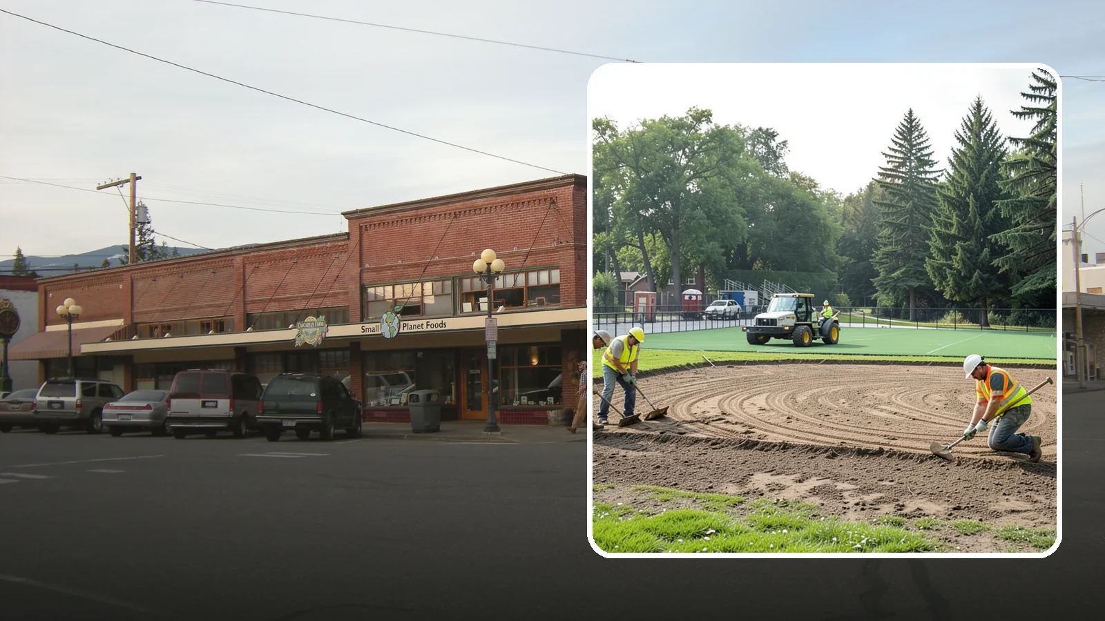 Infield Mix Renovation in Sedro-Woolley, Skagit County, WA - Reconditioning of skinned infield surfaces to correct grade, restore drainage, and improve ball response.