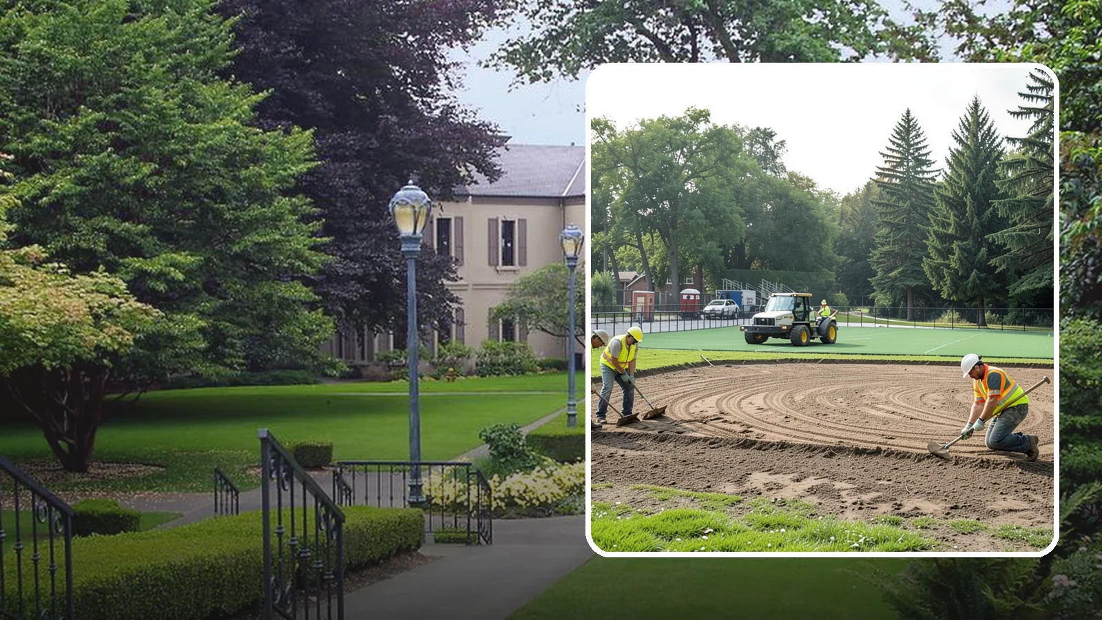 Infield Mix Renovation in Woodinville, King County, WA - Reconditioning of skinned infield surfaces to correct grade, restore drainage, and improve ball response.