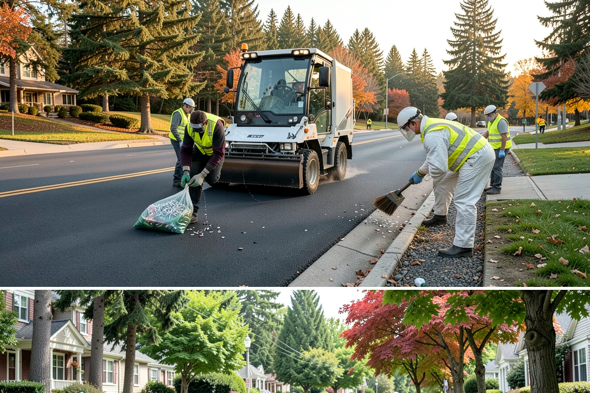 Informational Signs in Beaux Arts Village, King County, WA - Fabrication and installation run year-round, with interpretive projects at outdoor sites often timed for the drier season to...