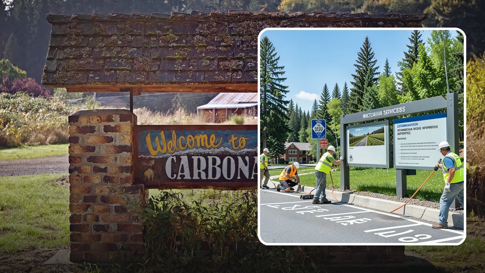 Informational Signs in Carbonado, Pierce County, WA - We fabricate and install informational and interpretive signage for public facilities, programs, and points of interest.