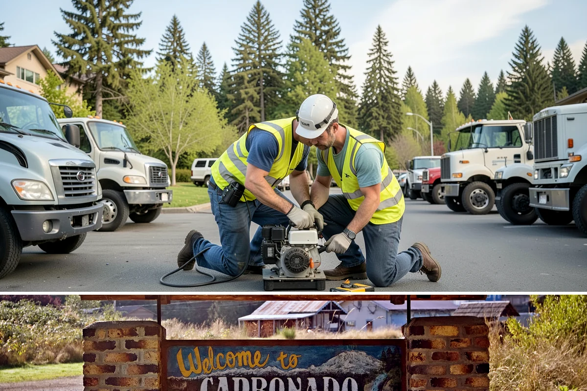 Informational Signs in Carbonado, Pierce County, WA - Fabrication and installation run year-round, with interpretive projects at outdoor sites often timed for the drier season to...