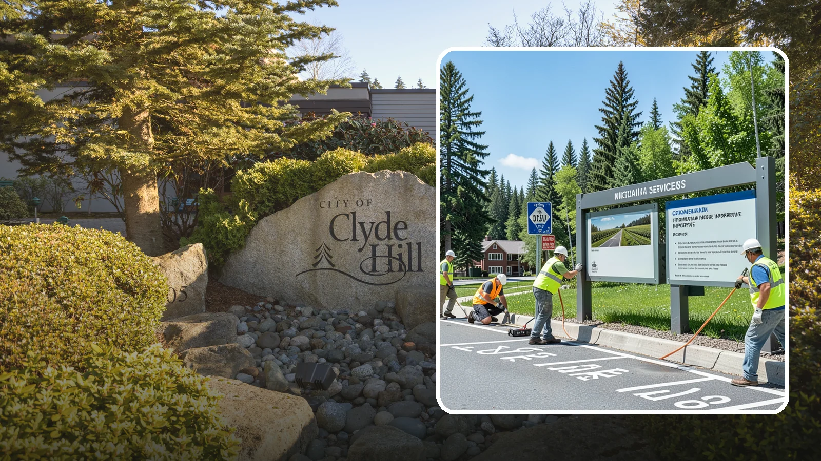 Informational Signs in Clyde Hill, King County, WA - We fabricate and install informational and interpretive signage for public facilities, programs, and points of interest.