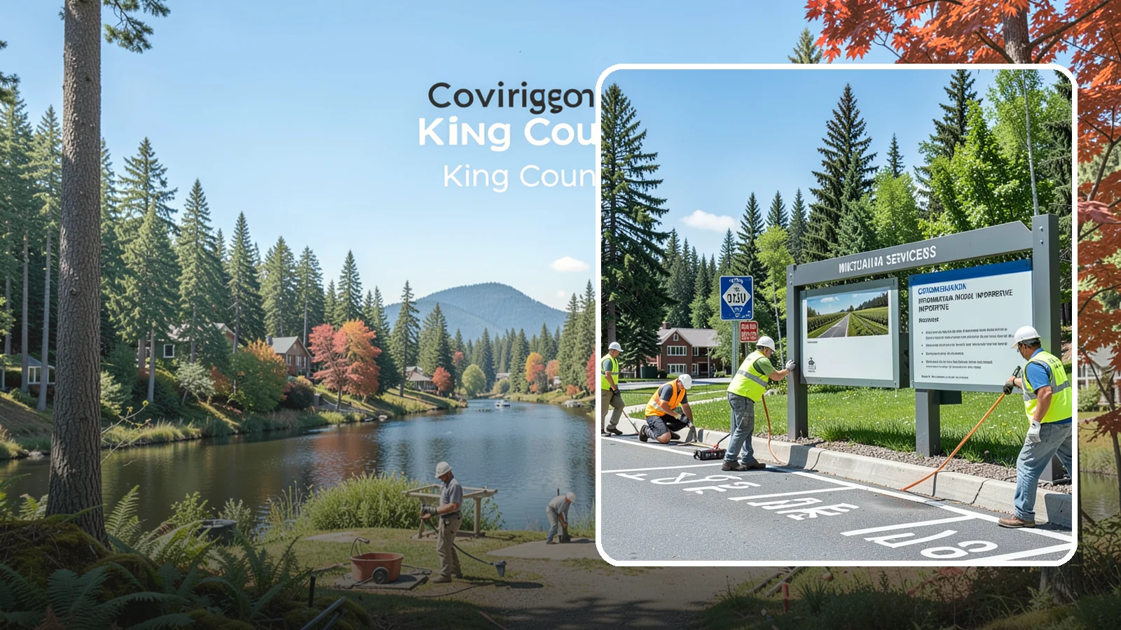 Informational Signs in Covington, King County, WA - We fabricate and install informational and interpretive signage for public facilities, programs, and points of interest.