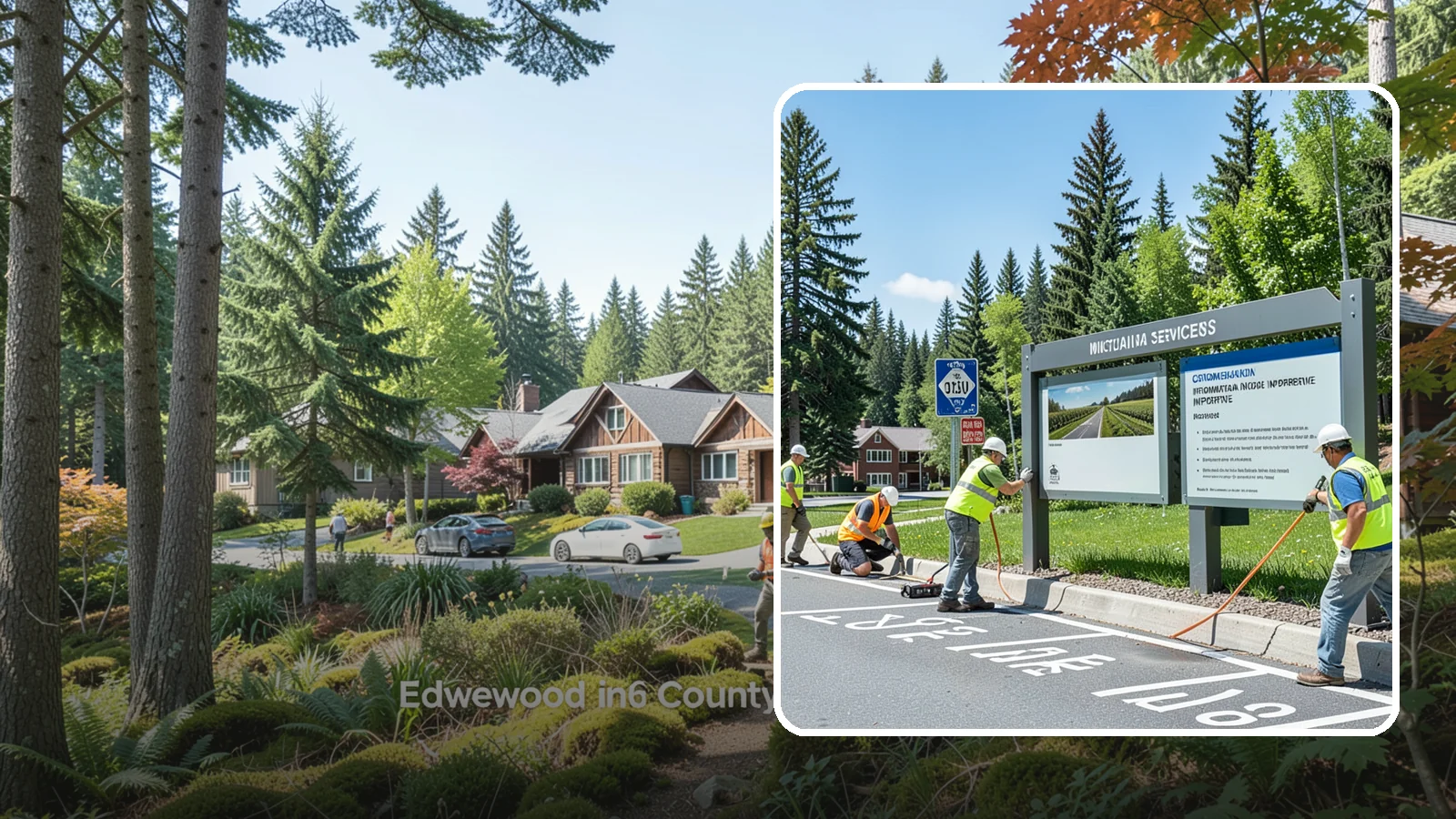 Informational Signs in Edgewood, Pierce County, WA - We fabricate and install informational and interpretive signage for public facilities, programs, and points of interest.