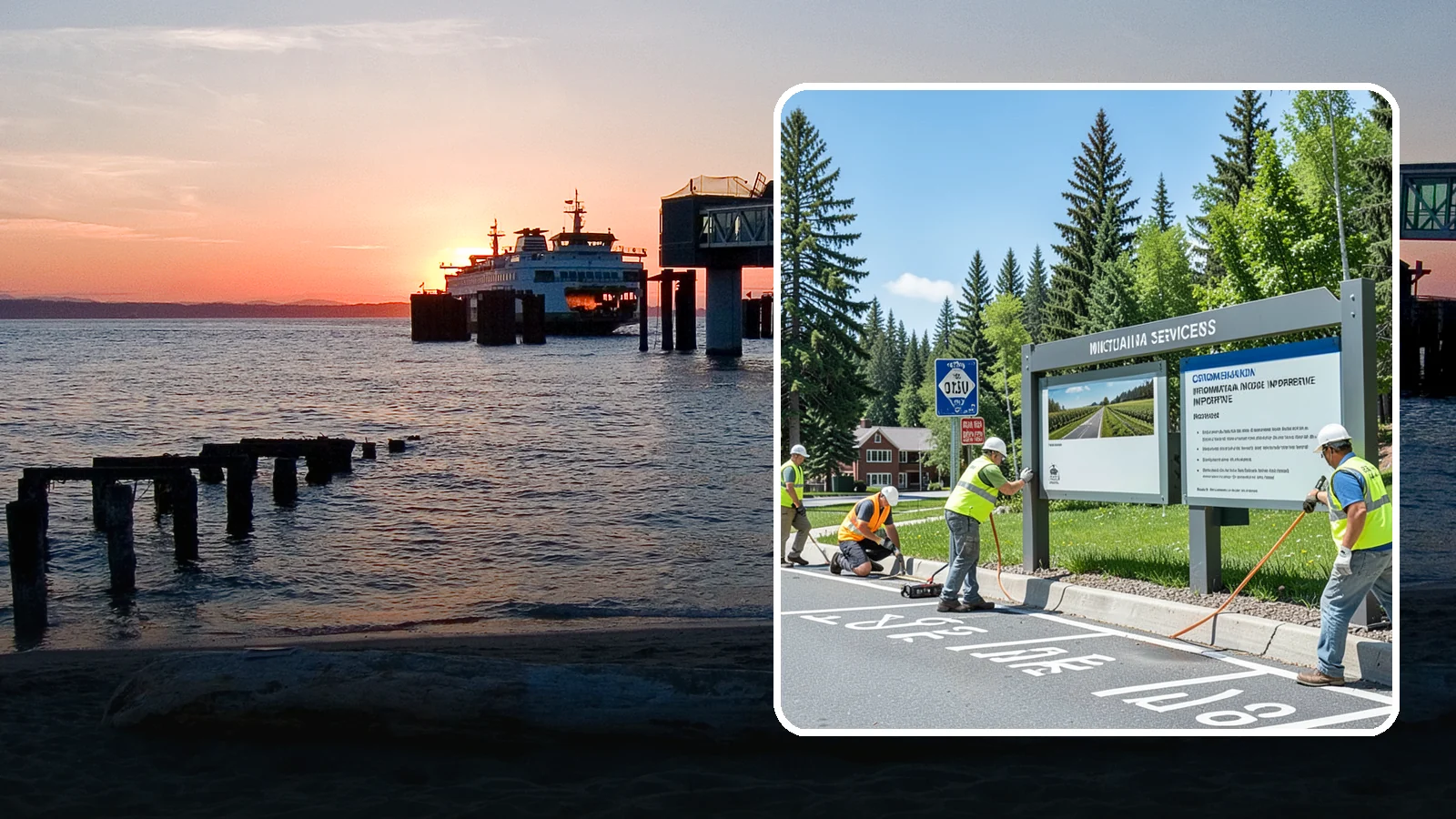 Informational Signs in Edmonds, Snohomish County, WA - We fabricate and install informational and interpretive signage for public facilities, programs, and points of interest.