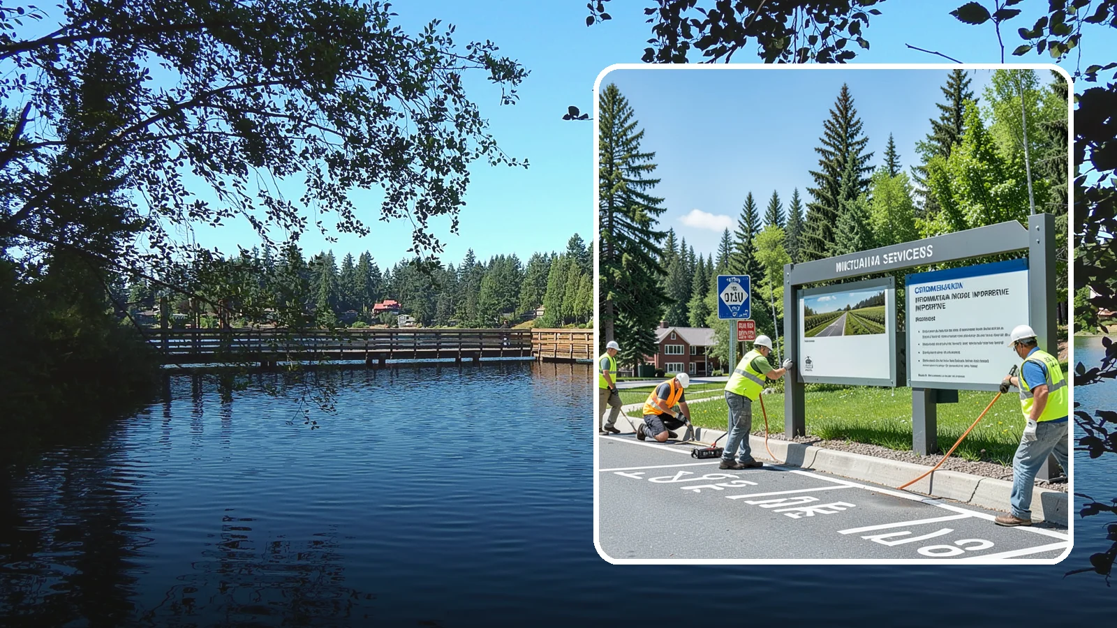 Informational Signs in Federal Way, King County, WA - We fabricate and install informational and interpretive signage for public facilities, programs, and points of interest.