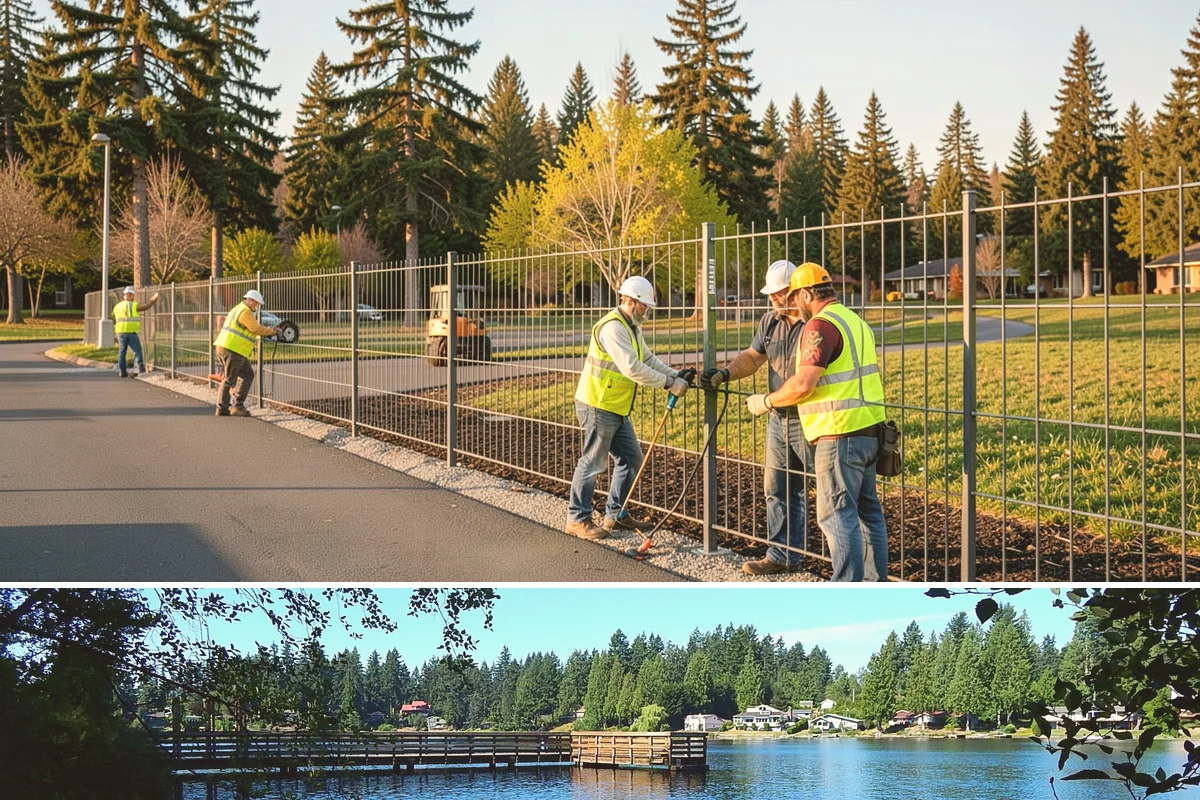 Informational Signs in Federal Way, King County, WA - Fabrication and installation run year-round, with interpretive projects at outdoor sites often timed for the drier season to...