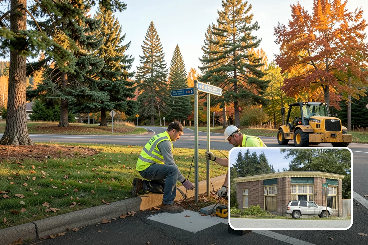 Informational Signs in Hamilton, Skagit County, WA - Communicates rules, history, or program details clearly to the public