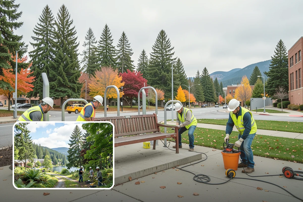 Informational Signs in Lake Forest Park, King County, WA - Communicates rules, history, or program details clearly to the public