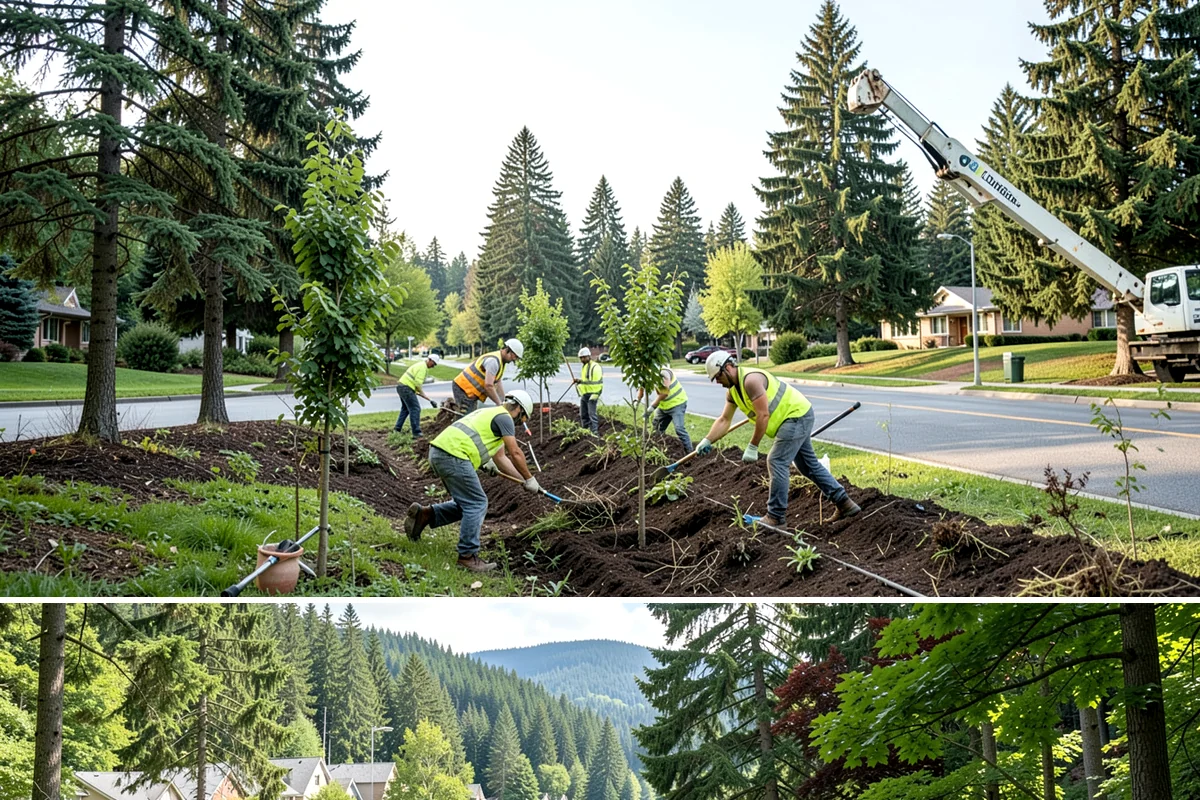 Informational Signs in Lake Forest Park, King County, WA - Fabrication and installation run year-round, with interpretive projects at outdoor sites often timed for the drier season to...