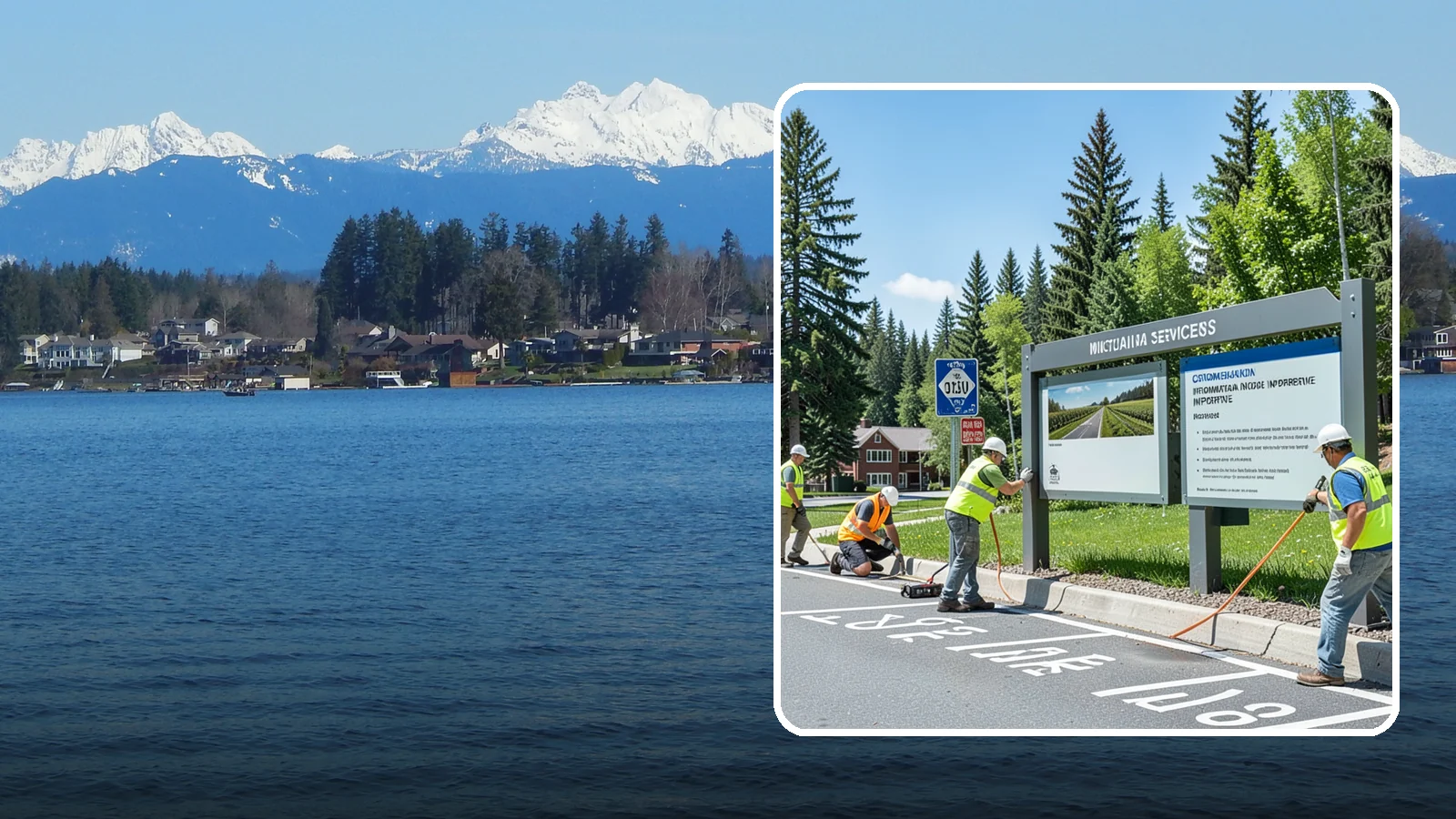 Informational Signs in Lake Stevens, Snohomish County, WA - We fabricate and install informational and interpretive signage for public facilities, programs, and points of interest.
