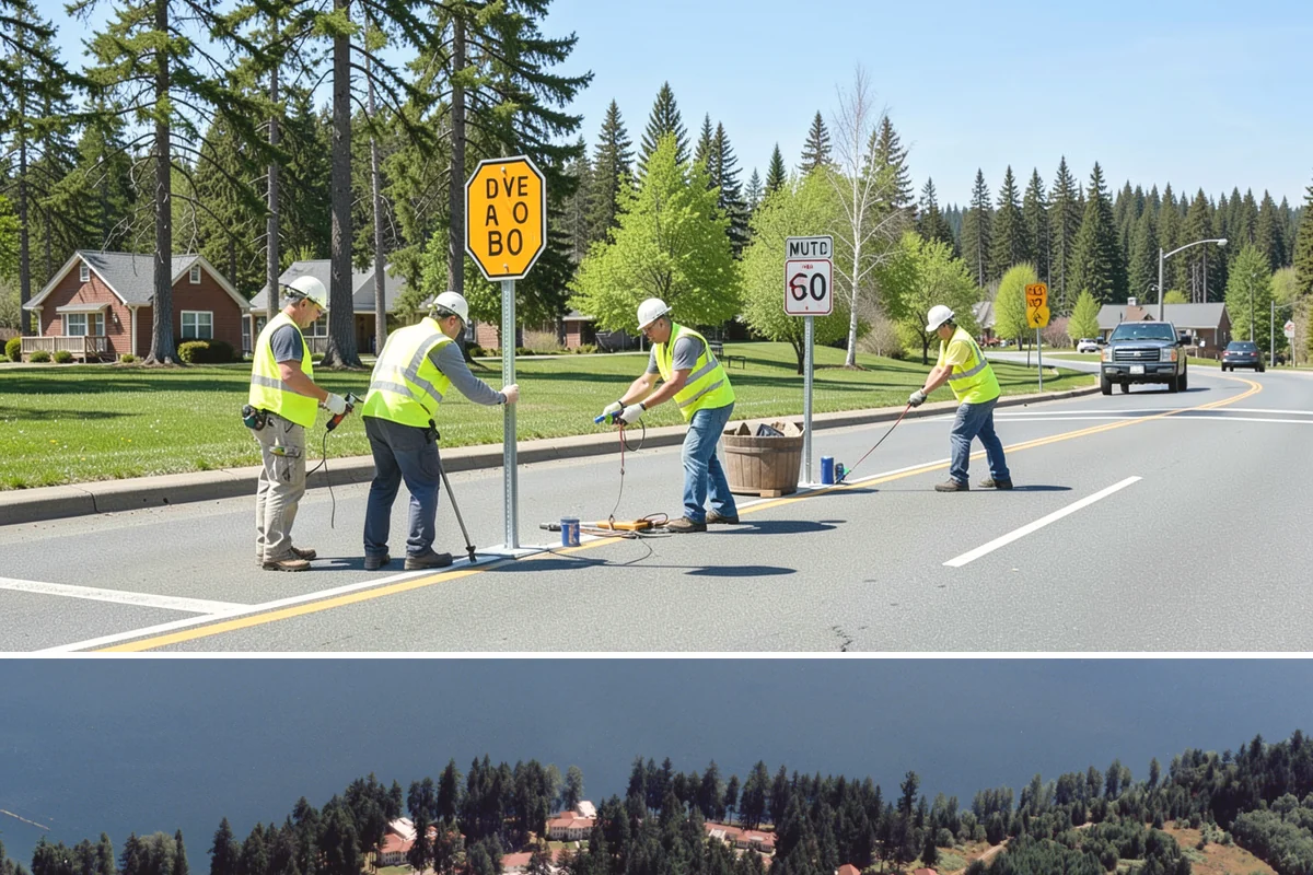 Informational Signs in Lakewood, Pierce County, WA - Fabrication and installation run year-round, with interpretive projects at outdoor sites often timed for the drier season to...